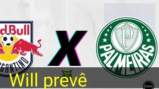 Bragantino x Palmeiras  Rumo ao título será  Will prevê [upl. by Glennon512]