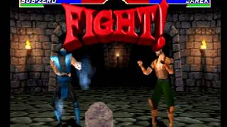 Mortal Kombat 4 PlayStation Arcade as SubZero [upl. by Titos]