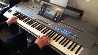 What is the Assign slider for on Yamaha Tyros [upl. by Thebault]