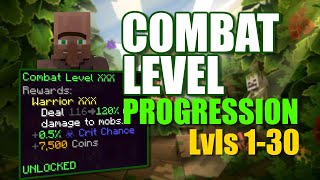 BEST COMBAT LEVEL 130 Progression Guide  Hypixel Skyblock Beginner Series 7 2021 [upl. by Leban196]