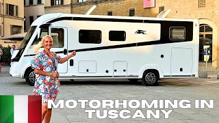 We are Motorhoming in Tuscany Italy 🇮🇹 [upl. by Nolana]