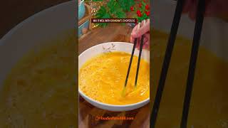 EASY STEAMED EGG WITH SPINACH RECIPE recipe cooking chinesefood spinach egg vegetables [upl. by Nahtanod511]