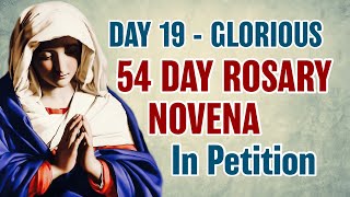 54 Day Rosary Novena Day 19 💜Glorious Mysteries [upl. by Cormier]