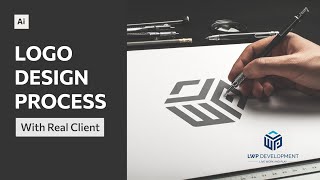 The Logo Design Process From Start To Finish [upl. by Nonac]