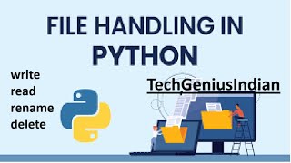 14Master File Handling in Python Write Read Rename amp Delete Files Like a Pro [upl. by Tuneberg884]