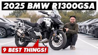 New 2025 BMW R1300GS Adventure First Impressions 9 Best Features [upl. by Rialcnis317]