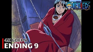 One Piece  Ending 9 【Free Will】 4K 60FPS Creditless  CC [upl. by Heer189]