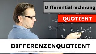 Wie berechne ich den Differenzenquotient einer Funktion Differenzenquotient im Intervall [upl. by Einram63]