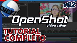 OPENSHOT Cómo editar videos GRATIS para YouTube Cómo usar principiantes 2019 Tutorial 02 español [upl. by Chlori]