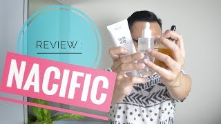 Review  Nacific Phyto Niacin  Fresh Herb Origin Serum  Fresh Herb Sunblock [upl. by Ruth]