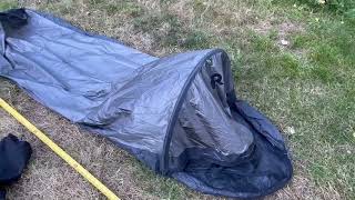 OR bivy Outdoor Research Helium Bivy Tent Review [upl. by Ileana]