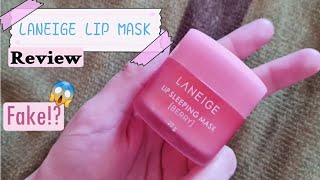 Lip Sleeping Mask by LANEIGE  Aliexpress  Review [upl. by Kathe]