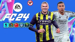 FIFA 14 MOBILE MOD EA SPORTS FC 24 ANDROID OFFLINE NEW KITS 202425 REAL FACES amp LATEST TRANSFERS [upl. by Xuaeb99]