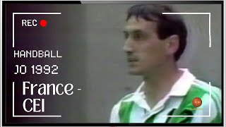 France  CEI 1992  JO de Barcelone handball 🤾‍♂️ [upl. by Resaec907]