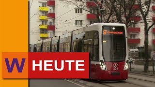 Erste Fahrt mit dem Flexity Wien [upl. by Romalda]