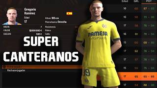 Como tener SUPERCANTERANOS en modo carrera EA SPORTS FC 24  Primavera74 [upl. by Lehcer]