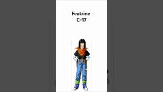 Personnage en feutrine C17 dragonball [upl. by Ecinert]