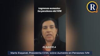 CCSS aprueba aumento en Pensiones del IVM [upl. by Crow39]