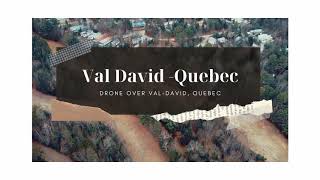 Val David Drone Quebec Canada  November 2020 Beautiful [upl. by Giraud]