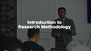 Research Methodology Lecture Series Episode 1 [upl. by Angelo996]