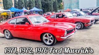 1971 Ford Maverick 1972 Mavericks 1976 Maverick Stallion 1971 Maverick 4 puertas [upl. by Tymes]