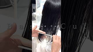 【カット動画】リアルお客様スタイル！ ミディアムレイヤー レイヤーカット カット動画 カット講習 ヘアカット haircut hairstyle [upl. by Anier]