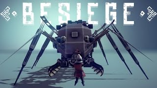 Besiege Best Creations  Besieges Fastest Tank Walking Mechs amp a Flying Stig  Besiege Highlights [upl. by Reniti438]