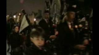 1000 Pipers at Millennium Edinburghs Hogmanay [upl. by Burkitt]