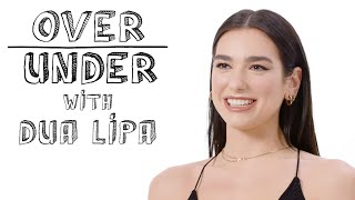 Dua Lipa Rates Pokémon Ikea and Selfies  OverUnder  Pitchfork [upl. by Nedloh102]