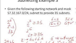 Subnetting by Example  3  Calculate the Network ID for specified Subnet [upl. by Ylrebmit]