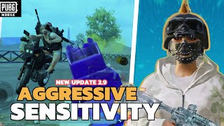 NEW UPDATE 290 😱 BEST SENSITIVITY CODE  CONTROL SETTINGS PUBG MOBILEBGMI  BEST 5 FINGER IPHONE [upl. by Ahsauqal]