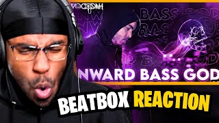 Vocodah  Inward Bass God  Official Beatbox Video REACTION [upl. by Sordnaxela854]