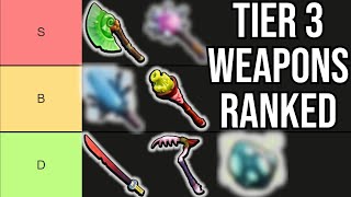 Grounded 14 Tier 3 Weapons Tier List [upl. by Otsuj]