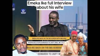 Emeka Ike full interview about his first wife on channels tv  Nollywood News EmekaIke [upl. by Nicky]