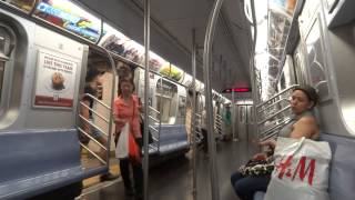 NYC Subway Special OnBoard R160  8453 On The M From Chambers Street R4 Track To Essex Street [upl. by Habeh]