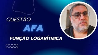 Questão AFA  Função Logarítmica [upl. by Artimas371]