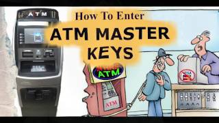 How to Enter Master Keys in to your ATM [upl. by Anyela59]