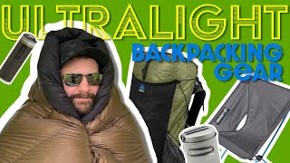 My Ultralight Backpacking Gear Loadout [upl. by Eellek]