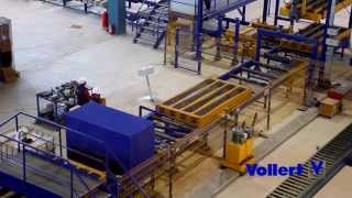 BetonschwellenproduktionConcrete Sleeper Production SITAS  Vollert Anlagenbau [upl. by Niwhsa]