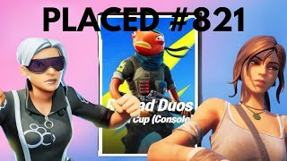 how ME and ZALEX placed 821 in RELOAD DUOS CASH CUP [upl. by Elkin]