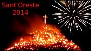 SantOreste Festa della Madonna 2014 [upl. by Bahr636]