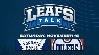 Maple Leafs vs Oilers LIVE Post Game Reaction  Leafs Talk [upl. by Aninat]