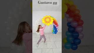 🌞 Balloon decoration ideas 🤩 birthday decoration ideas at home  baloon  cartoon  tiktok [upl. by Killam]