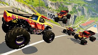 😱 ZOMBIE Chase Accident EL TORO LOCO Monster Jam Showdown [upl. by Sokim431]