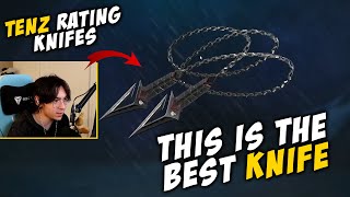 Tenzs Knife Tier List in Valorant [upl. by Flagler]