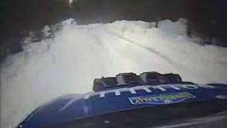 Loeb onboard  Sweden Rally 2006 Part 01 [upl. by Ahtennek273]