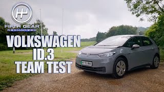 VOLKSWAGEN ID3 TEAM TEST  Fifth Gear Recharged [upl. by Waki]