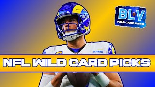 NFL Wild Card 2024 Picks Straight up and Against The Spread [upl. by Annim]