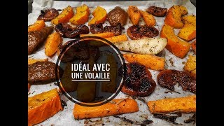 LÉGUMES ET FRUITS RÔTIS pour accompagner vos volailles de Noël🎅 [upl. by Kumler]