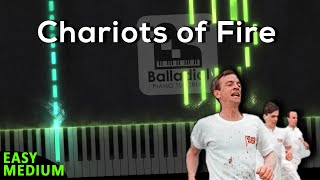 Chariots of Fire  Vangelis  EASYMEDIUM Piano Tutorial [upl. by Stallworth670]